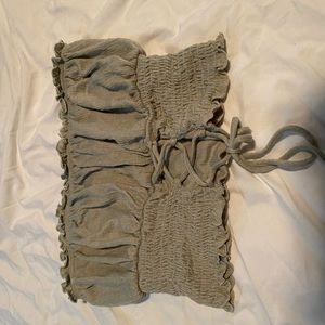 Urban Outfitters green crop top